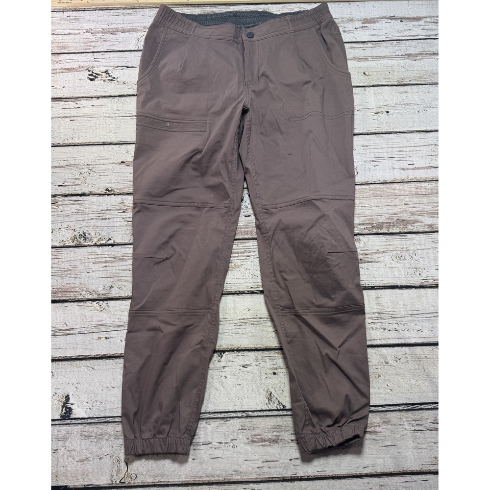 Mountain Hardwear AP Scrambler Pants Womens Size 6 Purple Stretch Canvas Jogger